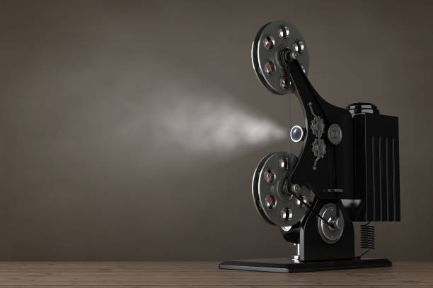 istock Retro Movie Film Cinema Projector. 3d Rendering 938688332