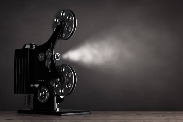 istock Retro Movie Film Cinema Projector. 3d Rendering 938689386