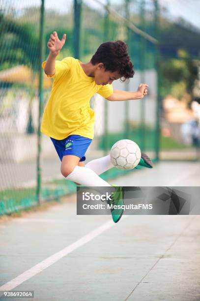 Soccer Concept Stock Photo - Download Image Now - Child, Soccer, Playing