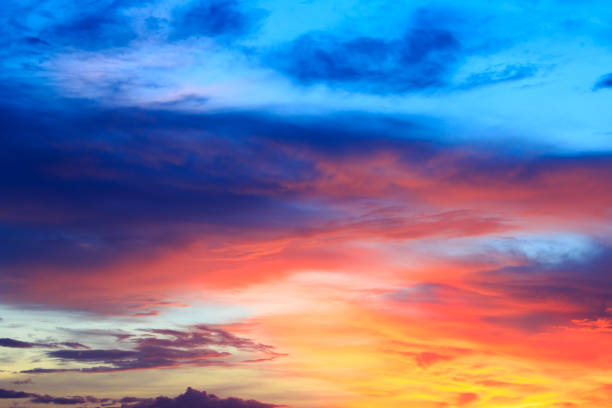 istock beautiful colorful sky and cloud in twilight time background 938709526