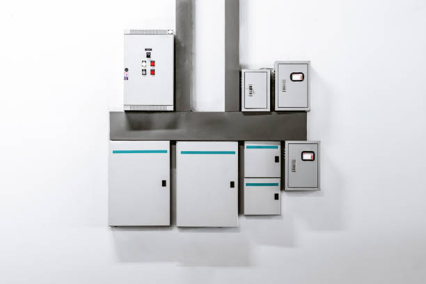 istock Switches on an industrial control board 938770024