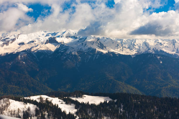 istock Caucasus Mountains, Rosa Peak, Sochi, Russia. 938782872