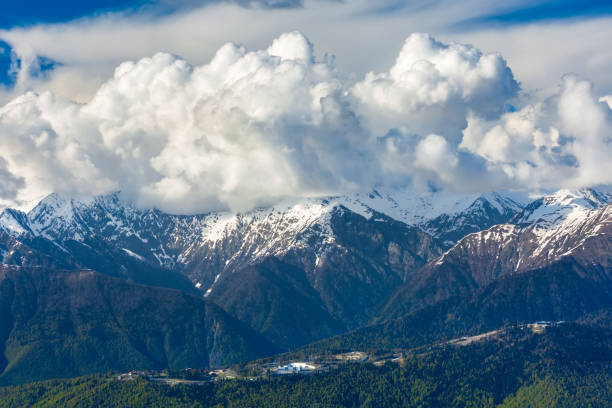 istock Caucasus Mountains, Rosa Peak, Sochi, Russia. 938782968