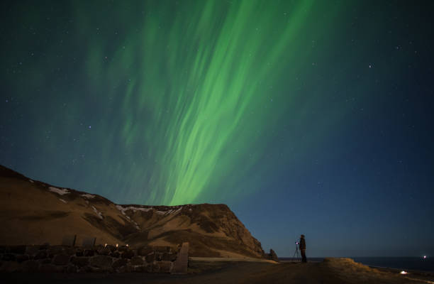 Colorful Aurora Borealis, Iceland