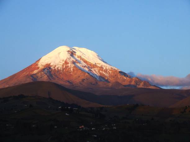 istock Mt. Chimborazo, Ecuador´s highest snow capped volcano, at sunset 938799474