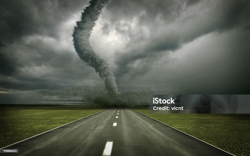 tornado - Foto stock royalty-free di Tornado