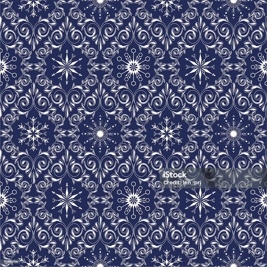 Snowflakes - arte vectorial de Abstracto libre de derechos