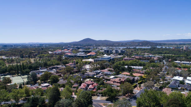 istock Aerial of Manuka area 938876090