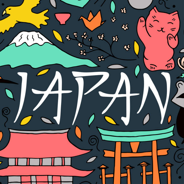 70+ Nipponia Nippon Stock Illustrations, Royalty-Free Vector