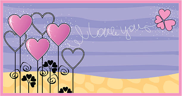 illustrazioni stock, clip art, cartoni animati e icone di tendenza di ti amo! - illustration and painting valentines day individuality happiness