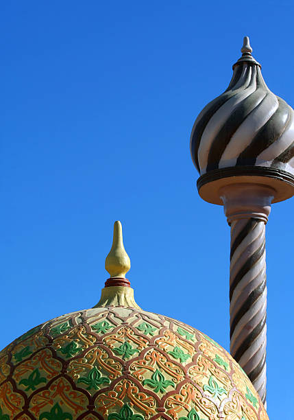 арабский architecture - arabia architecture asia rear view стоковые фото и изображения