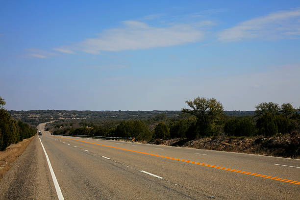 istock Texas Hill Country Highway and landscape 93890473