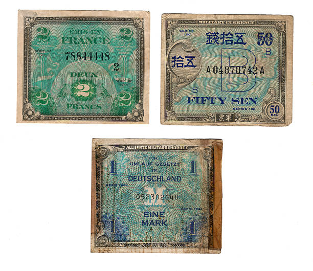 istock World War II Military Currency XXL 93890566