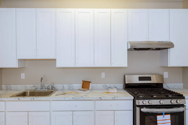 istock installation of kitchen unit install white kitchen 938911860