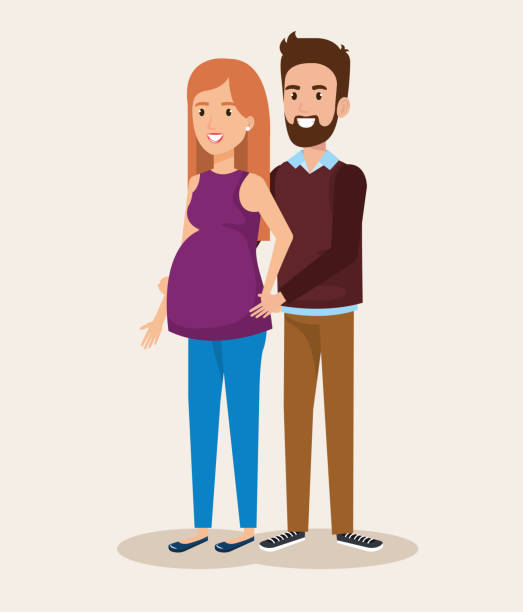 Man With Woman Pregnacy Avatar Character Stock Illustration - Download Image Now - Pregnant, Couple - Relationship, Cartoon - iStock Man With Woman Pregnacy Avatar Character Stock Illustration - Download Image Now - Pregnant, Couple - Relationship, Cartoon - iStock