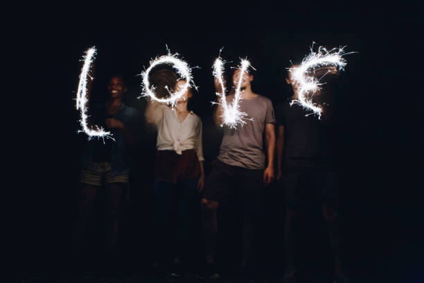 istock Sparklers forming the word love 938936394