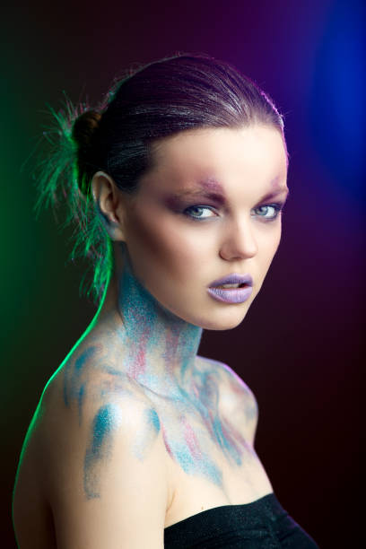 istock Beauty Woman face  creative art Portrait 938941872