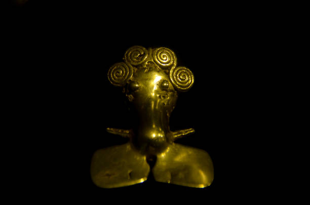 Gold women's jewelry, necklaces, bracelets, rings and earrings with precious stones on the shop a window