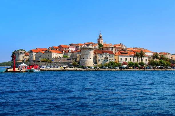 istock View of Korcula old town, Croatia 938954986