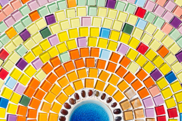 istock Beautiful texture of Colorful Mosaic 938973070