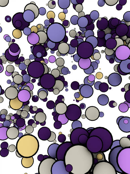 istock Abstract Illustration of Colorful Balls isolated on white background. 3d rendering 938973154