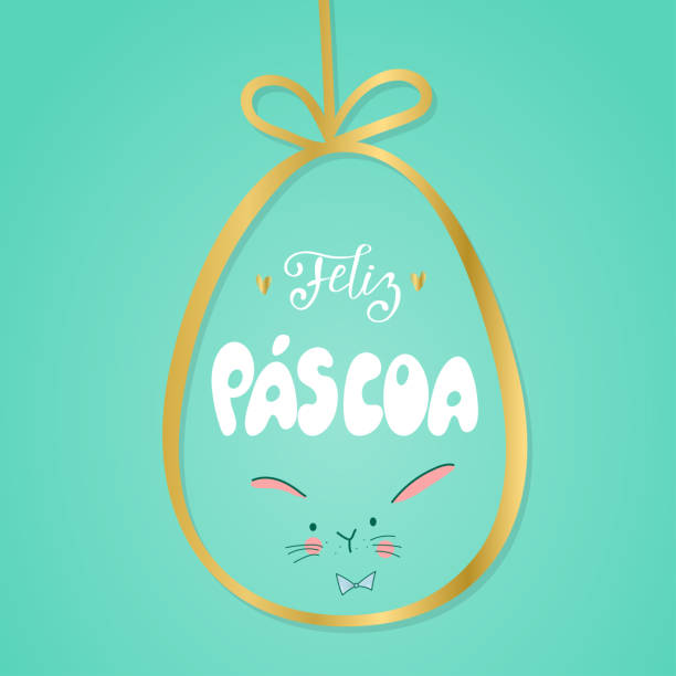 ilustrações, clipart, desenhos animados e ícones de ilustração em vetor ovos da páscoa. - ribbon holiday spring season