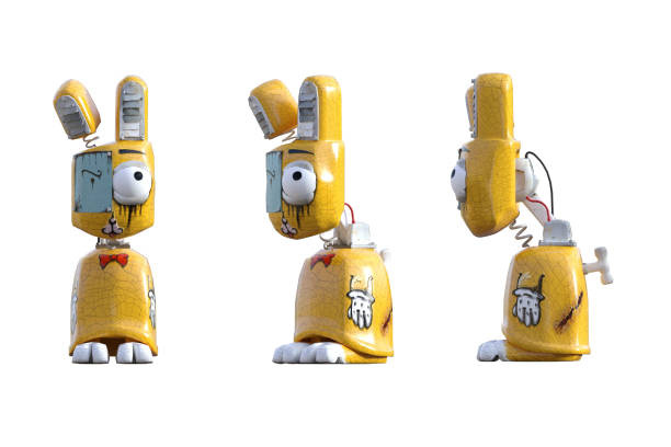 Wind up robot rabbit