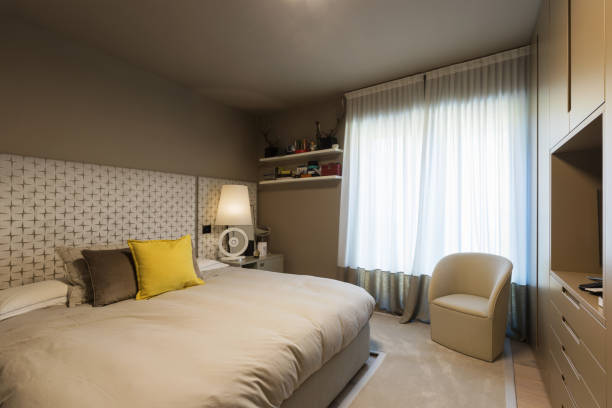 istock Elegant bedroom with wardrobe 938981562