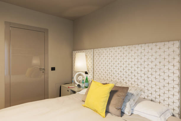 istock Elegant bedroom with wardrobe 938981842
