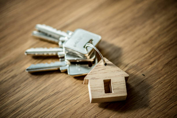 istock Flat lay of real estate concept 938990612