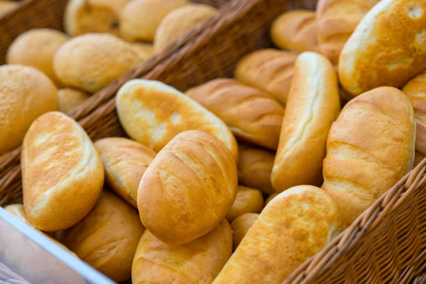 istock Rows of freshly baked breads 938993258