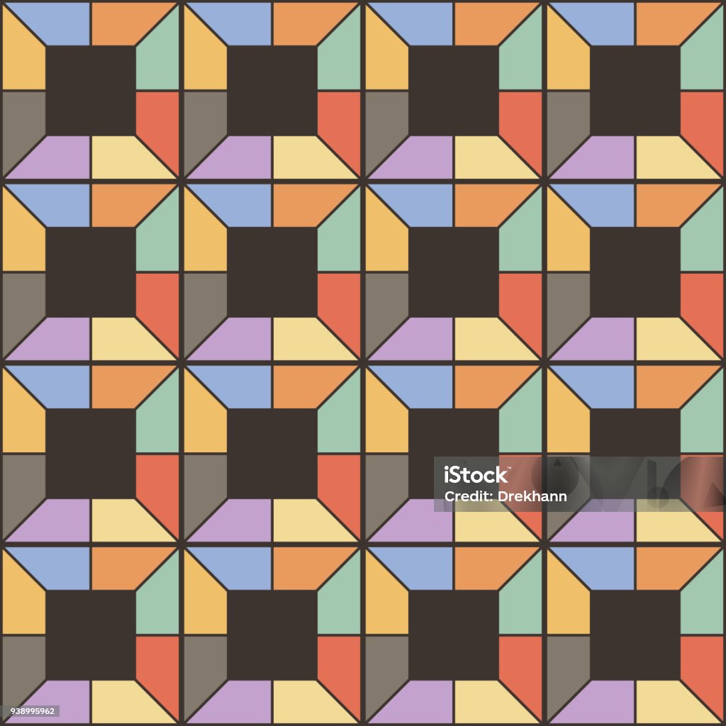 Endless Square Seamless Square Pattern Abstract Stripes Endless Background Stock ...