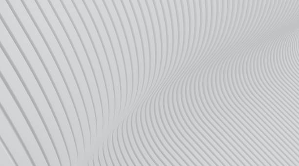 istock Abstract of white architectural pattern,Concept of future facade design on architecture,3d rendering 938999312