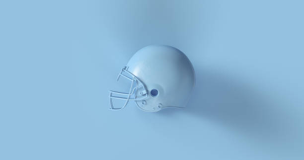 istock Blue American Football Helmet 938999898
