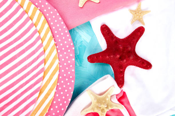 istock Set of Woman's things accessories summer season. 939000562