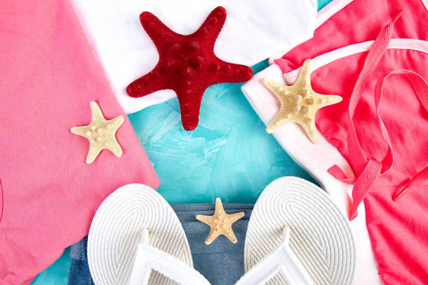 istock Set of Woman's things accessories summer season. 939000576