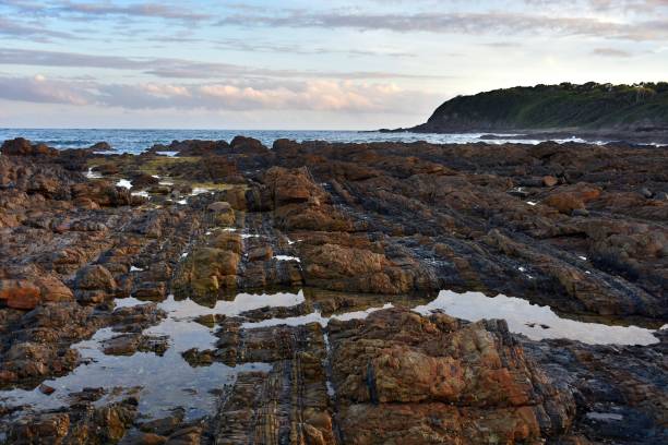 istock Australian Coastline Diamond Beach, southern rock area 939005174