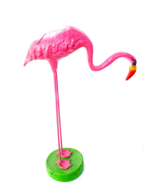 istock pink ceramic flamingo figures with white background 939010106