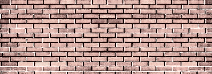 Grunge brickwork background. Brick wall texture brown color