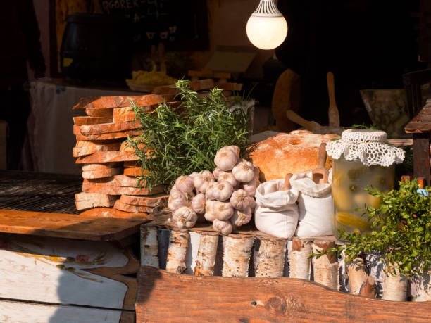 istock Traditional folk food on the Easter fair 939036170