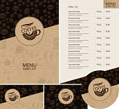 istock Vector set of design elements for coffee house 939036174