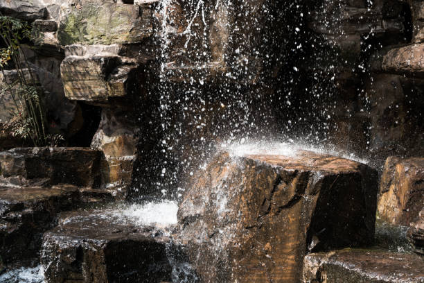 Fast flow of water Shooting in the scenic area of Suzhou mountain suzhou creek stock pictures, royalty-free photos & images