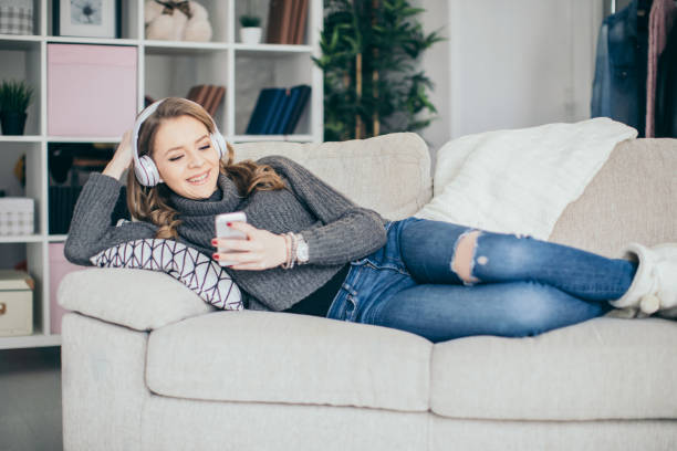 istock Having fun listening to music 939039916