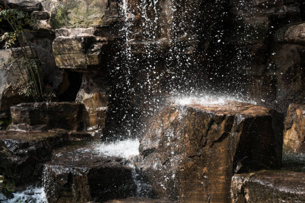 Fast flow of water Shooting in the scenic area of Suzhou mountain suzhou creek stock pictures, royalty-free photos & images