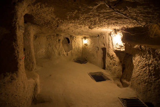 istock Derinkuyu cave city in Cappadocia Turkey 939047564