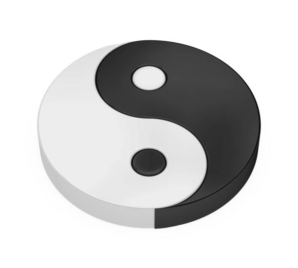 istock Yin and Yang Symbol Isolated 939050950