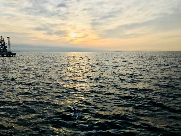 istock Caspian Sea at sunrise 939051910