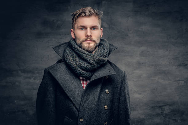 istock Portrait of bearded man  in a grey jacket. 939052284