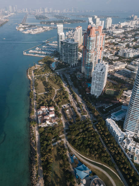 istock Hotels on beach and sea-front, Miami Beach, Florida, USA 939058112