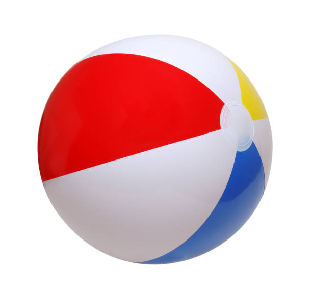 istock Beach ball isolated on a white 939062760